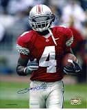 Santonio Holmes Autographed 8x10 Ohio State Photo