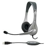 Cyber Acoustics USB Stereo Headset/Microphone with Direct Noise Canceling Technology AC-850