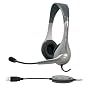 Cyber Acoustics USB Stereo Headset/Microphone with Direct Noise Canceling Technology AC-850
