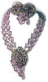 Vintage Unusual Glass Bead Necklace Set