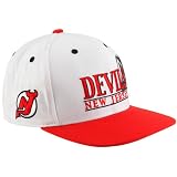 Reebok New Jersey Devils White-Red Fourth Phase Snapback Adjustable Hat