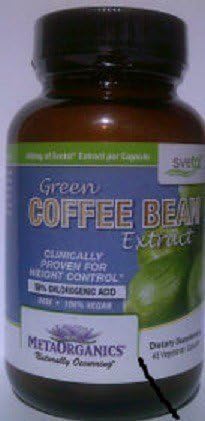 Svetol Green Coffee Bean Extract MetaOrganics 90 Caps by MetaOrganics