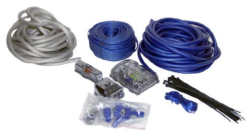 Brand-X XLWKIT4 Marine 4 AWG Complete Multi-Amplifier Install Kit