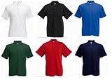 Fruit of the Loom lightweight polo shirt