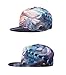 So'each Unisex 3d Galaxy Print Hip Hop Flatbill Visor Snapback Cap Baseball Hat