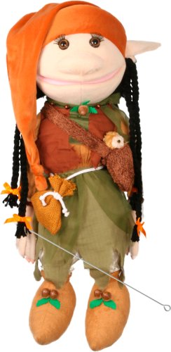 Childrens Toyshop  Toys : Large Elf-Imp-Fairy hand/body puppet [Toy]