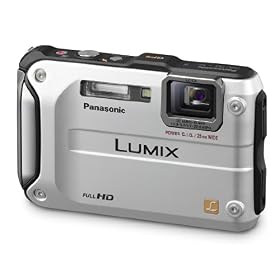 Panasonic Lumix Dmc-ts3 12.1 Mp Rugged/waterproof Digital Camera With 4.6x Wide Angle Optical Image Stabilized Zoom And 2.7-inch Lcd Silver