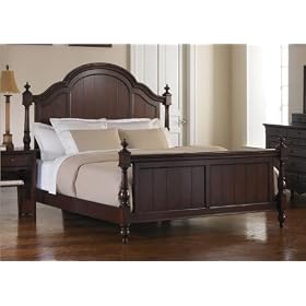 Broyhill Attic Heirlooms - Fireside Cherry Panel Bed in Cherry