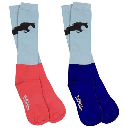 Childrens Toyshop  Sporting Goods : TuffRider RUNNING HORSE Microfiber Socks