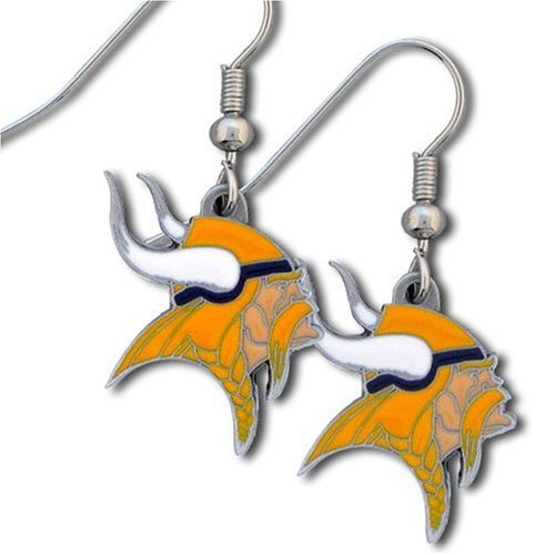NFL Minnesota Vikings Dangle Earrings