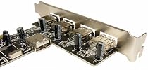 Cables Unlimited High-Speed 5 -Port USB 2.0 PCI Card (IOC3500)