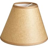 Progress Lighting P8640-01 Clip-On Kraft Paper Shade for Chandeliers and Wall Brackets