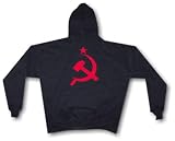 Russian CCCP Hammer & Sickle Flag Logo Men's Hoodie Sweat Shirt Small thru 4XL
