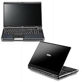 MSI A5000-222US 15.6 inch Notebook with Intel Celeron Processor T3100, 250GB HDD, Windows 7 Home Premium, Black-Gray