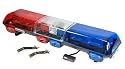 Wolo 7515-BR INFINITY 2 Blue and Red Flashing Strobe Roof Mount Light Bar