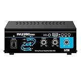 Pyle Home PCAU33 Mini 2 x 75 Watts Stereo Power Amplifier With USB Input