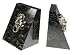 Bluestone Designs W921-Lion Jadestone Bookends - Lionhead