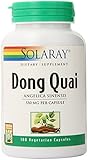 Solaray Dong Quai Capsules, 550 mg, 180 Count