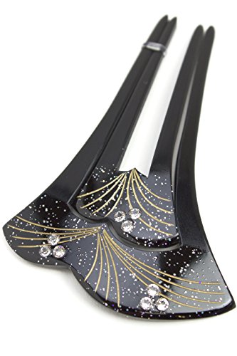 バチ型簪(かんざし) [結婚式/着物/和装]