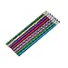 Office Products : Pentech Solid Color Fashion Foil Barrel Pencils 8ct (72121)