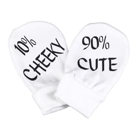 Spoilt Rotten - Cute & Cheeky Baby Mittens Baby Gloves