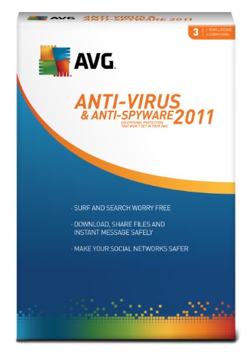 AVG 2011 Anti-Virus and Anti-Spyware 3 User [Download] [OLD VERSION]