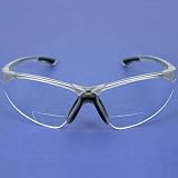 Radians Reading Bifocal Clear C2 Safety Glasses +2.5