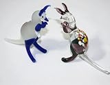 Kangaroo - Hand Blown Glass Figurines - for Animal Lover