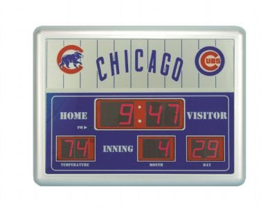 Licensed MLB® Outdoor / Indoor Scoreboard, CHICAGO-CUBS