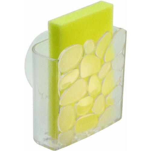 Interdesign 62860 Pebblz Suction Sponge Holder