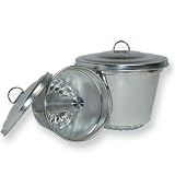 SCI Scandicrafts Steamed Pudding Mold with Lid 7-inch Diameter 9-Cup