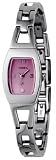 Fossil ES9860 Ladies Stainless Steel Link Bracelet Watch with Pink Analog Dial