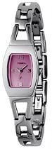 Fossil ES9860 Ladies Stainless Steel Link Bracelet Watch with Pink Analog Dial