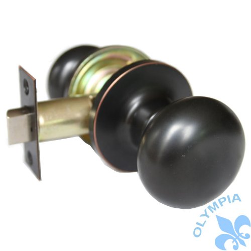 Olympia Passage Oil Rubbed Bronze Round Door Knob 6083