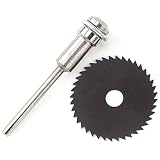 Buy Black Circular Saw Blade Disc w Arbor Wood Cutter for Dremel Tool