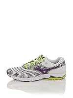 Mizuno Zapatillas Wave Sayonara (Blanco / Lima / Negro)