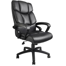 Black Leather High Back Executive Chair