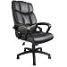 Black Leather High Back Executive Chair