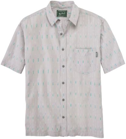 Woolrich Men's Big Eye Shirt, DARK STONE (Gray), Size L