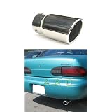 Stainless steel exhaust tip w  mirror polish finish - Geo Prizm 93-97 by Unknown
