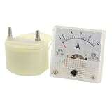 uxcell　ミリアンペアアナログ　電流パネルメータ　電流試験　DC 0~10A　 4.5 x 4.5 x 0.8cm　 91 L4