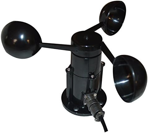 Wind Speed Sensor with Three Cups to Test Wind Speed Anemometer Aluminium Alloyed (Item#160711)