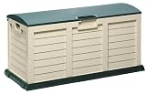 Large Storage Jumbox with wheels and lock for padlock