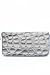 Grey Crocodile Design Zip Purse