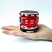 Portable bluetooth speakers,Wireless Bluetooth speakers by Kcrtek with 3 Year Warranty, Built in Hands Free Microphone and Rechargable Battery Support Tf Function Works for Iphone, Ipad Mini, Ipad 4/3/2, Itouch, Blackberry, Nexus, Samsung and Other Smart Phones and Mp3 Players Red Color