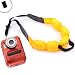 CamSAVER Waterproof Floating Wrist Strap for Panasonic Lumix TS20 , Nikon COOLPIX AW100 , AW110 , Canon PowerShot D20 and Many More Waterproof / Underwater Digital Cameras! *Bonus Accessory Bag*