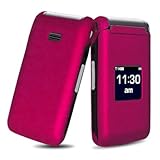 Rose Pink Rubberized Hard Phone Cover for Samsung Haven U320 Verizon