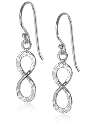 Sterling Silver Infinity Drop Earrings