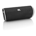 JBL Flip portabler Stereo-Aktiv-Lautsprecher mit  Akku/Bluetooth/Bassreflex/Mikrofon schwarz