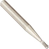Qualite Carbide Burs FGSS330 (0.8 mm head size, 1.6 mm head length), Friction Grip Shank and Short Shank, Pear, made in Canada (Pack of 10)
